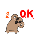 あるくハニワさん（個別スタンプ：3）