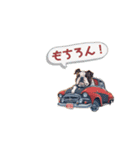 ブルドッグcar（個別スタンプ：2）