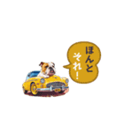 ブルドッグcar（個別スタンプ：14）