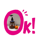 カヌレ♡ハロウィンバージョン（個別スタンプ：15）