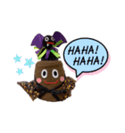カヌレ♡ハロウィンバージョン（個別スタンプ：23）