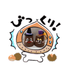 カヌレ♡ハロウィンバージョン（個別スタンプ：24）