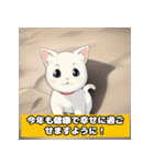 キュートな冬の猫たち（個別スタンプ：35）