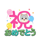 シニア向け⑪猫♡便利！ずーと使える大文字（個別スタンプ：38）