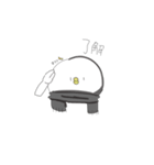 ひよコゲ顔面 スタンプ〜（第二弾）（個別スタンプ：3）
