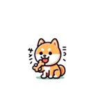 かわいい犬のキャラクタースタンプ（個別スタンプ：17）