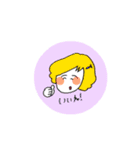 しんぷるな女の子たち。（個別スタンプ：7）