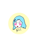 しんぷるな女の子たち。（個別スタンプ：10）