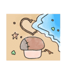 ゆかいな野菜たち、（個別スタンプ：34）