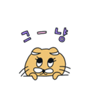 月猫の冬物語(韓国語)（個別スタンプ：27）