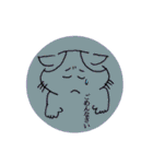架空のねこたち。（個別スタンプ：17）