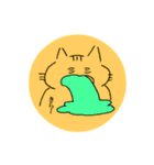 架空のねこたち。（個別スタンプ：27）