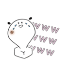 [再販] もにまるの一日（個別スタンプ：1）