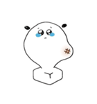[再販] もにまるの一日（個別スタンプ：3）