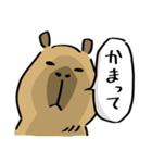 カピすけ2 日常会話【修正版】（個別スタンプ：32）