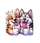 Cohgi ＆ Husky（個別スタンプ：4）