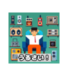 毎日使いやすいドットスタンプ（個別スタンプ：27）