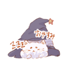 魔法使いとおばけのねこくん（個別スタンプ：16）