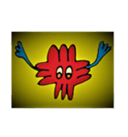 ポンのオリジナルキャラクター（個別スタンプ：4）