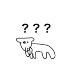 ヤギ？の【使いやすい挨拶•連絡】敬語入り（個別スタンプ：33）