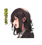 かわいい女の子 WH2 修正版（個別スタンプ：22）