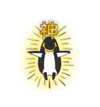 全力肯定！ペンギン（個別スタンプ：26）