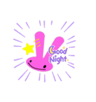 ピンクうさぎのスタンプ♡（個別スタンプ：4）
