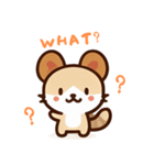 小動物の可愛い挨拶シリーズ（個別スタンプ：2）