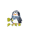 新登場！癒しの冬ペンギン！（個別スタンプ：17）