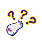 ウミウシ…デカ文字・the sea slugs（個別スタンプ：31）