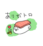 冬のおもしろお寿司さんたち（個別スタンプ：12）