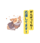 看板犬コーギーふくのスタンプ第3弾。（個別スタンプ：8）