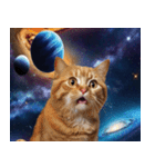 宇宙猫-Space Cat-（個別スタンプ：1）