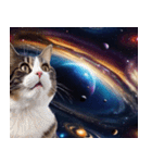 宇宙猫-Space Cat-（個別スタンプ：3）