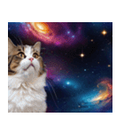 宇宙猫-Space Cat-（個別スタンプ：12）