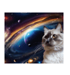 宇宙猫-Space Cat-（個別スタンプ：21）