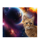 宇宙猫-Space Cat-（個別スタンプ：22）