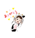 うし女子（個別スタンプ：8）