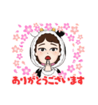 うし女子（個別スタンプ：17）