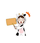 うし女子（個別スタンプ：20）