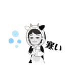 うし女子（個別スタンプ：22）