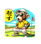 GOLF MONKEYのHERO PART2（個別スタンプ：1）