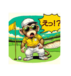 GOLF MONKEYのHERO PART2（個別スタンプ：7）