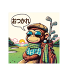 GOLF MONKEYのHERO PART2（個別スタンプ：12）