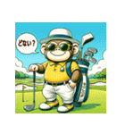 GOLF MONKEYのHERO PART1（個別スタンプ：1）