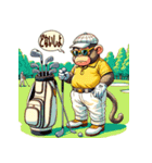 GOLF MONKEYのHERO PART1（個別スタンプ：6）