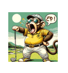 GOLF MONKEYのHERO PART1（個別スタンプ：13）