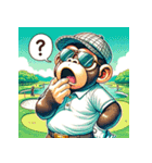 GOLF MONKEYのHERO PART1（個別スタンプ：15）