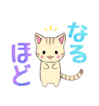 ちびにゃんズ2【でか文字】（個別スタンプ：31）