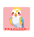 オカメインコの特性（個別スタンプ：3）